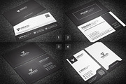 Black & White Business Card Bundle, a Business Card Template by Verazo (Thumbnail 2 of 4)