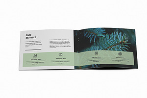 Green Leaf - A5 Creative Brochure