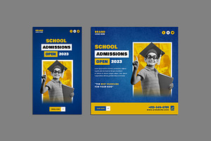 School Admissions Instagram Package