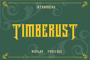 Timberust, a Blackletter Font by greatypes studio (Thumbnail 1 of 9)