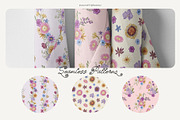 Whimsical Swirly Garden Florals, a Decorative Illustration by SunnyAfternoons (Thumbnail 16 of 17)