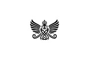 Luxury Winged Goddess Logo, a Branding & Logo Template by Luxury Logos (Thumbnail 3 of 4)