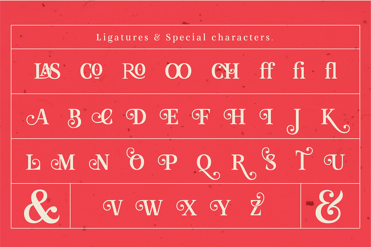 Goodfood Font Family, a Serif Font by MaGo (Photo 2 of 7)