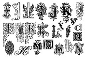Old Typography Vintage Illustrations, an Education Illustration by hypegraphic (Thumbnail 7 of 8)
