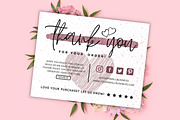 Thank You Card For Small Business #6, a Flyer Template by Oskar Wantopi (Thumbnail 2 of 3)