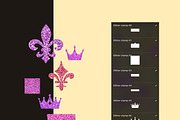 Glitter Brush Procreate Stamp, a Brush Add-On by CraftingOnSunday (Thumbnail 7 of 7)