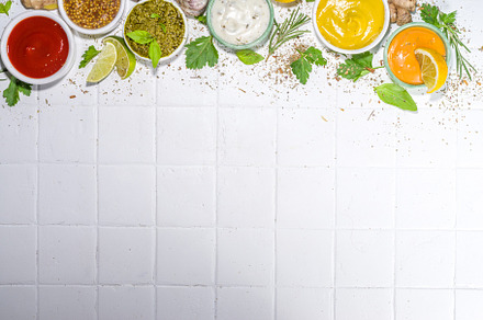 Set of various classic sauces, a Food & Drink Photo by Rimma