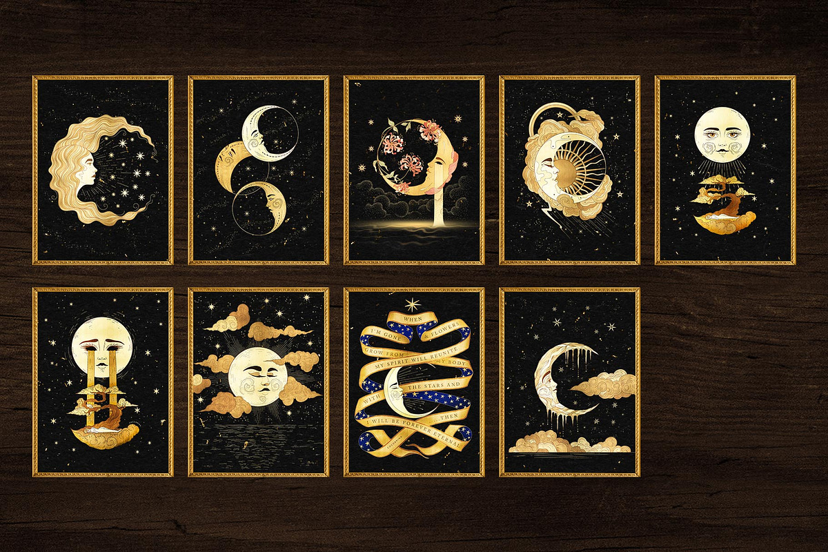 Cocorrina The Moon Collection, an Illustration by Cocorrina (Photo 9 of 12)
