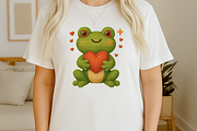 Faux Crochet Frog PNG Cute Valentine, an Animal Illustration by Craftsbeefy (Thumbnail 2 of 5)