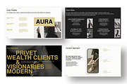 Brand Strategy Presentation | AURA, a Presentation Template by GoldenPixelStudio (Thumbnail 5 of 11)