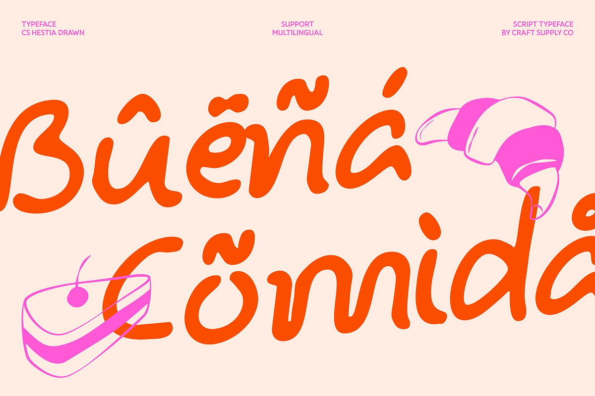 CS Hestia Drawn, a Handwritten Font by Craft Supply Co. (Photo 7 of 8)
