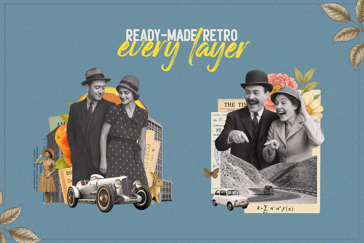 Oh So Vintage Collage Creator, an Object Graphic by SNIPESCIENTIST (Photo 18 of 30)