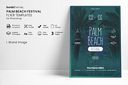 Palm Beach Festival Flyer, a Flyer Template by Bundo Themes (Thumbnail 2 of 7)