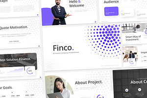 Finco Finance PowerPoint Template