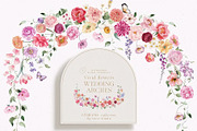 BUNDLE Watercolor Floral Graphic, a Decorative Illustration by Veris Studio (Thumbnail 22 of 43)