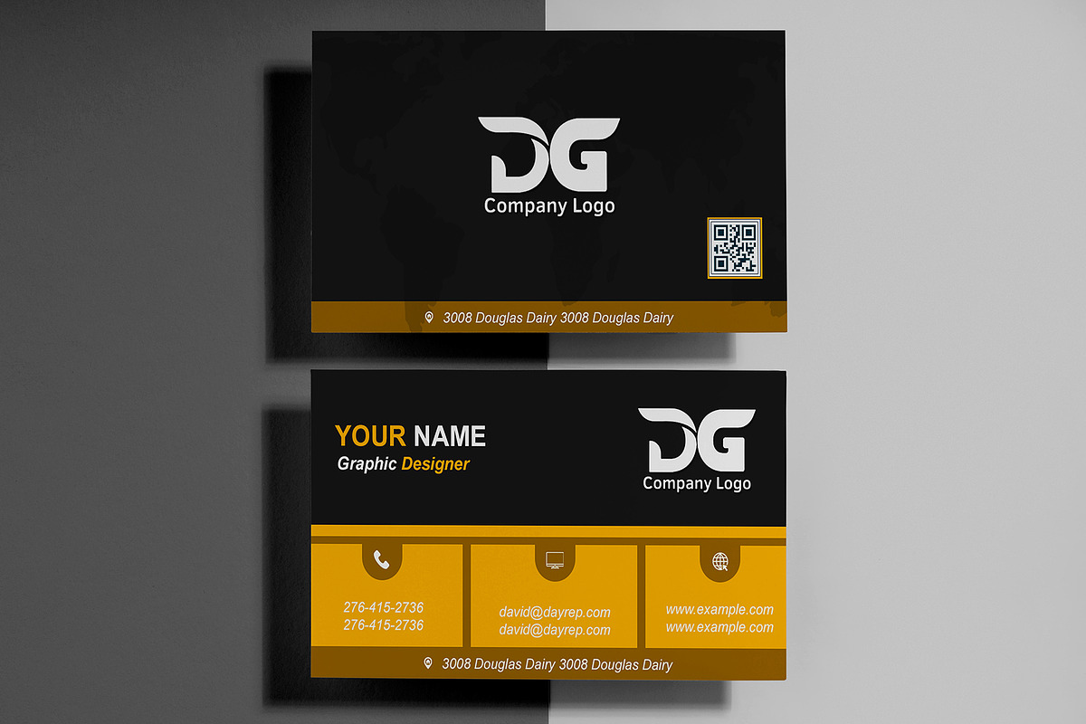 Editable Visiting Card Design preview 7