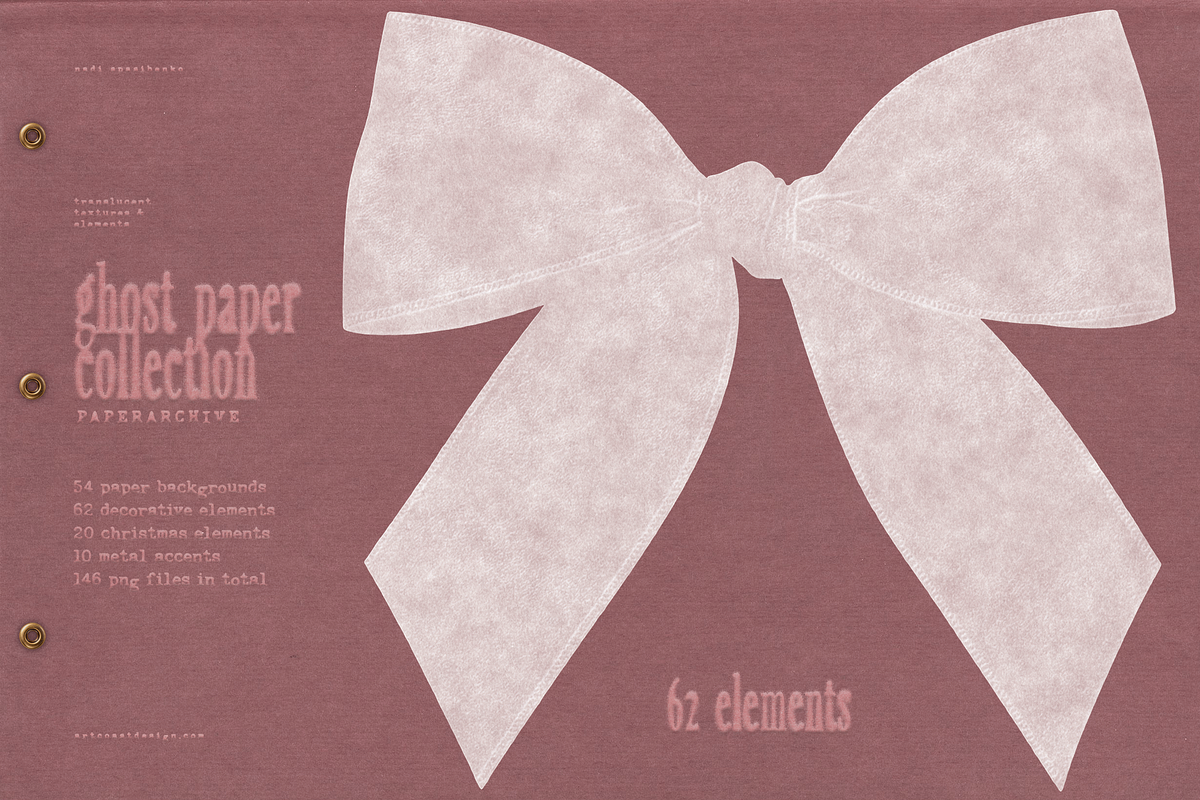 Ghost Paper — Textures & Elements, a Texture Graphic by nadispasibenko (Photo 8 of 13)