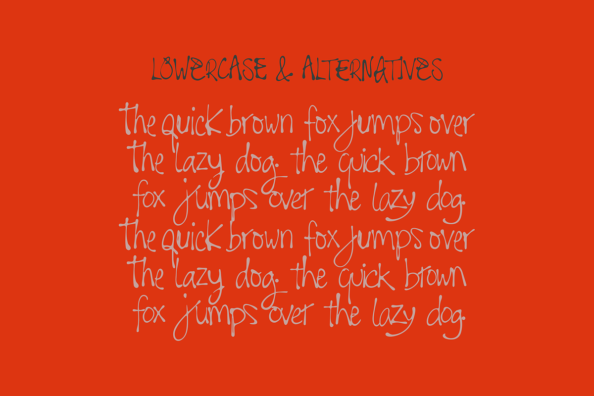 Demo Tapes Marker Font, a Handwritten Font by Tom Gordon Design (Photo 6 of 6)