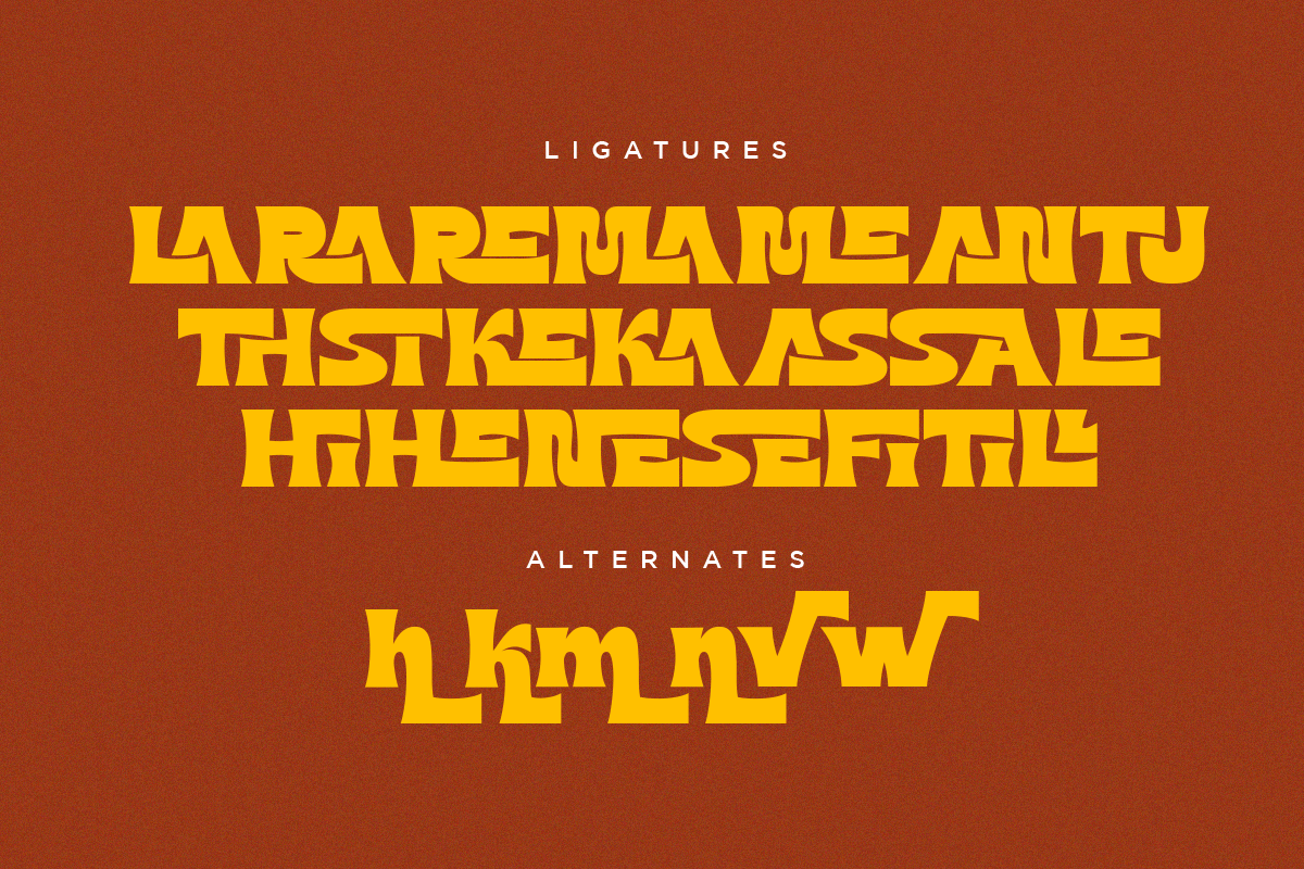 Tumble Mellost - Fun Display Font, a Sans Serif Font by Say Studio (Photo 11 of 12)