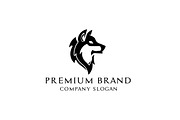 Premium Wolf Logo & Mock-Up - Vector, a Branding & Logo Template by Multiple (Thumbnail 2 of 5)