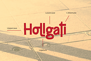Hollgati font, a Sans Serif Font by Grontype (Thumbnail 4 of 7)