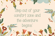 Zathura- Playful Display Font, a Font by Flawless And Co (Thumbnail 5 of 10)