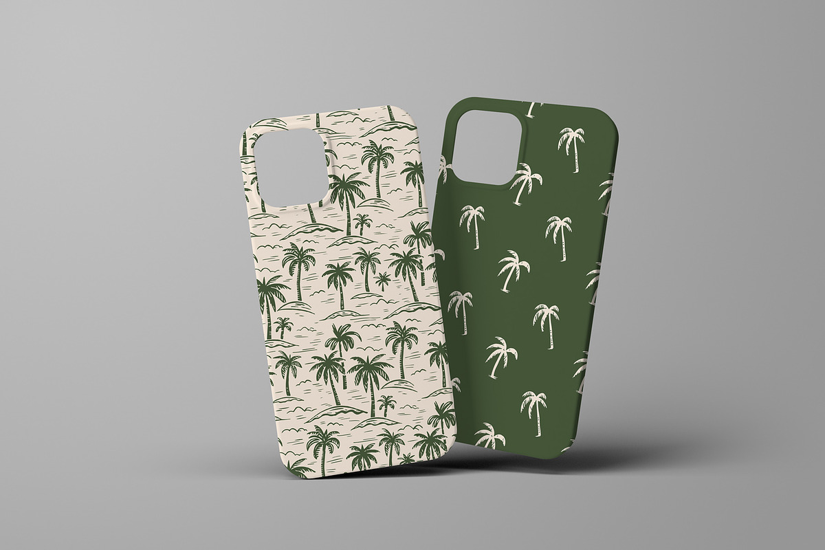 Palm Tree Set: Graphics & Patterns, a Pattern Graphic by Dedraw Studio (Photo 4 of 12)