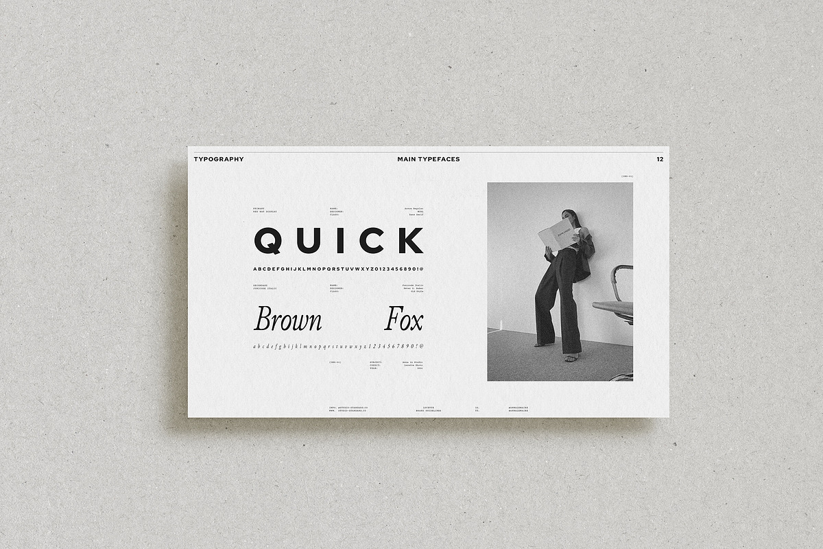 Lucette | Brand Guidelines, a Presentation Template by Studio Standard (Photo 7 of 12)