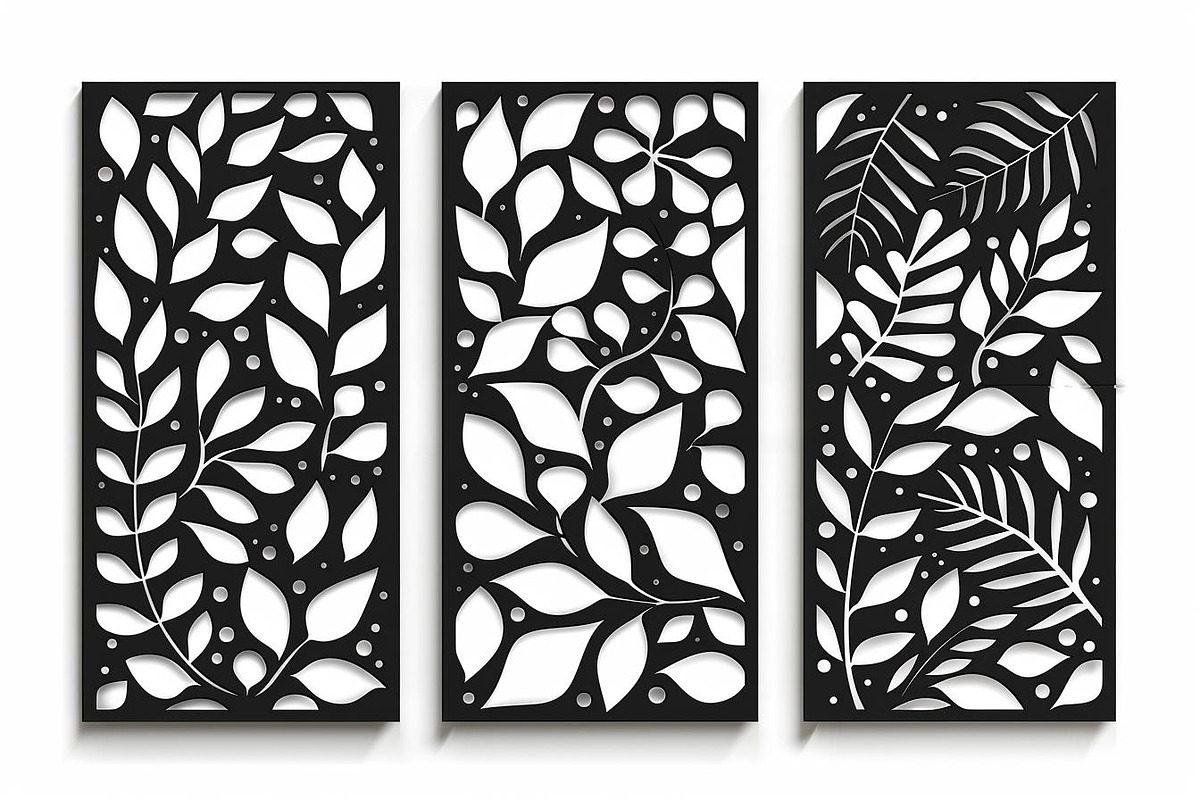 Wall panel laser cut design vector, an Illustration by Amazin_art (Photo 4 of 10)