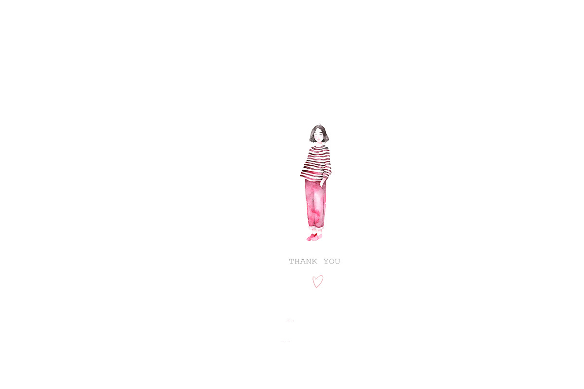 Watercolor girl illustration, a Person Illustration by Knysh Ksenya (Photo 4 of 4)