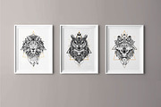 All tribal goods BUNDLE, an Animal Illustration by AnastasiaFears (Thumbnail 11 of 17)
