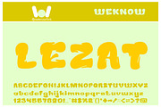 creamy butter font, a Font by weknow (Thumbnail 5 of 5)
