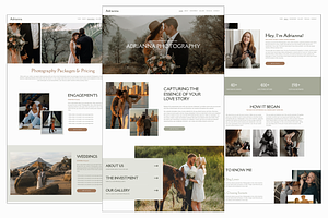 Squarespace Template: Adrianna