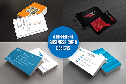 4 Variant Business Card