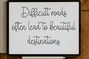 Beautiful, a Handwritten Font by InermediaSTUDIO (Thumbnail 7 of 7)