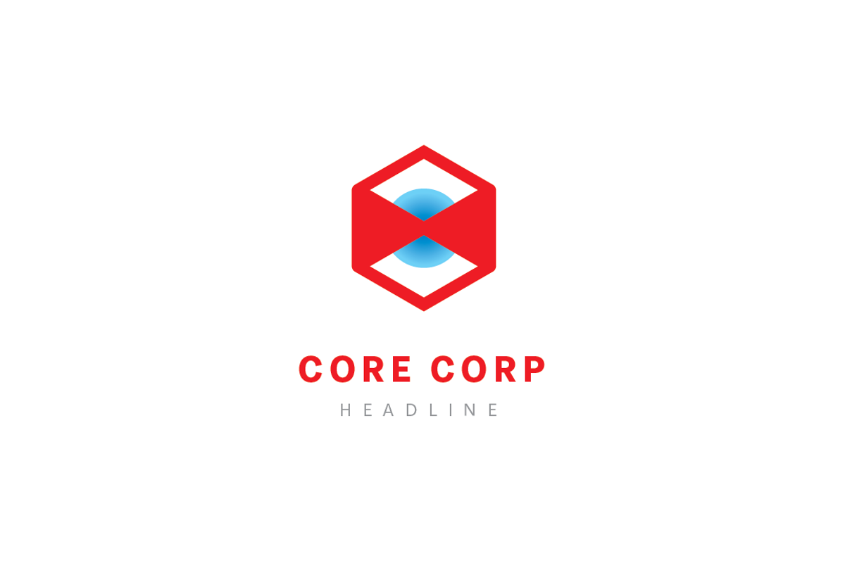 Core corporation logo template., a Branding & Logo Template by Anton ...