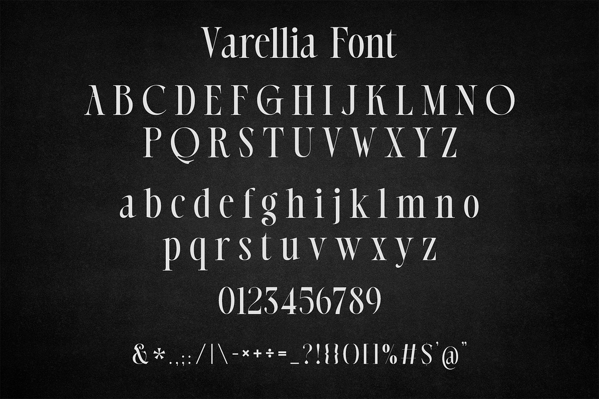 Varellia – Luxury Modern Display, a Serif Font by OWPictures (Photo 9 of 10)