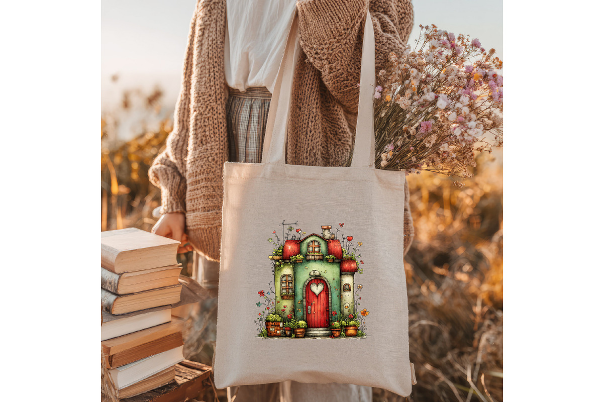 Farmhouse Valentine Clipart, an Illustration by SinaCreation (Photo 7 of 11)