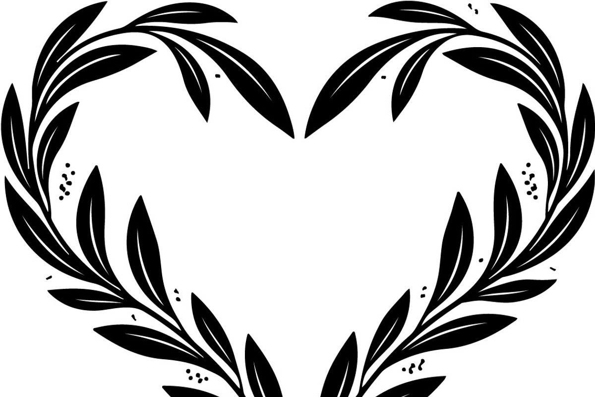 Decorative Heart Silhouette Bundle, an Illustration by Designs_River (Photo 41 of 45)