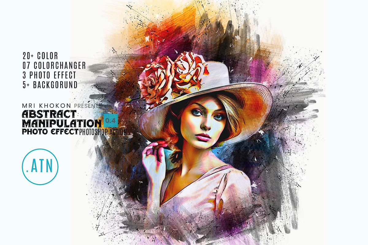 Paint Photoshop Action, an Action Add-On by MRI STUDIO (Photo 2 of 27)