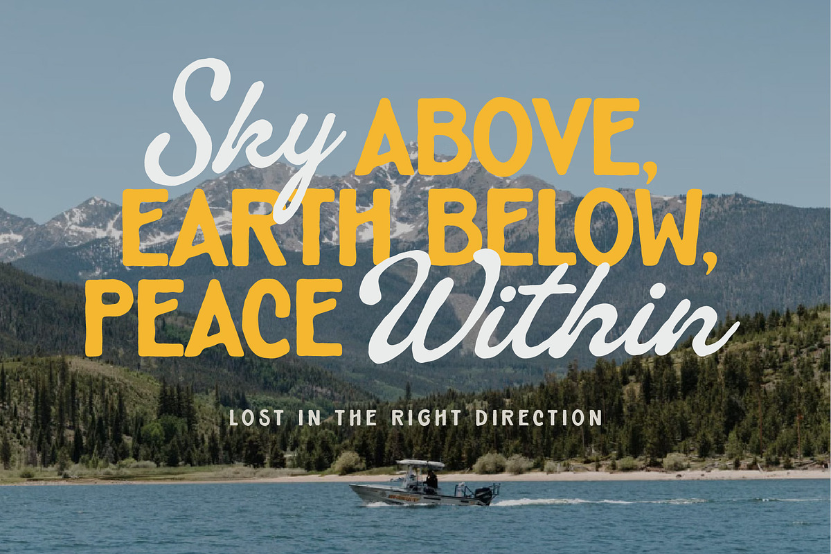 Crenville Fontage Vintage Font Duo, a Script Font by Tyasify (Photo 6 of 9)