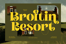 Broftin Resort Bold Serif Display