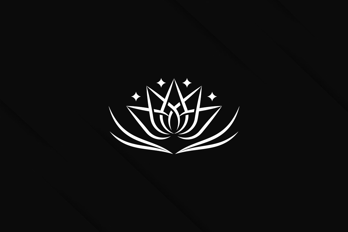 Luxury Lotus with Star Logo, a Branding & Logo Template by Luxury Logos (Photo 2 of 4)