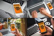 15 Mockups iPhone (pics+PSD), an iPhone Mockup by tydla (Thumbnail 2 of 6)