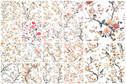 Toile Elegance Chinoiserie Floral, a Pattern Graphic by SinaCreation (Thumbnail 2 of 5)