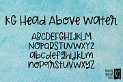 KG  Head Above Water, a Font by Kimberly Geswein Fonts (Thumbnail 1 of 3)