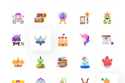 Fairytale and Fantasy Icons Art, a Duotone Icon by Prosymbols (Thumbnail 8 of 10)