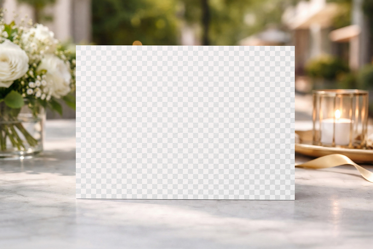Wedding Invitation Card Mockup, a Product Mockup by Country4k (Photo 3 of 3)