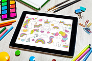 Unicorn 1 - elements and patterns, an Animal Illustration by My Sweet Dreams (Thumbnail 11 of 13)