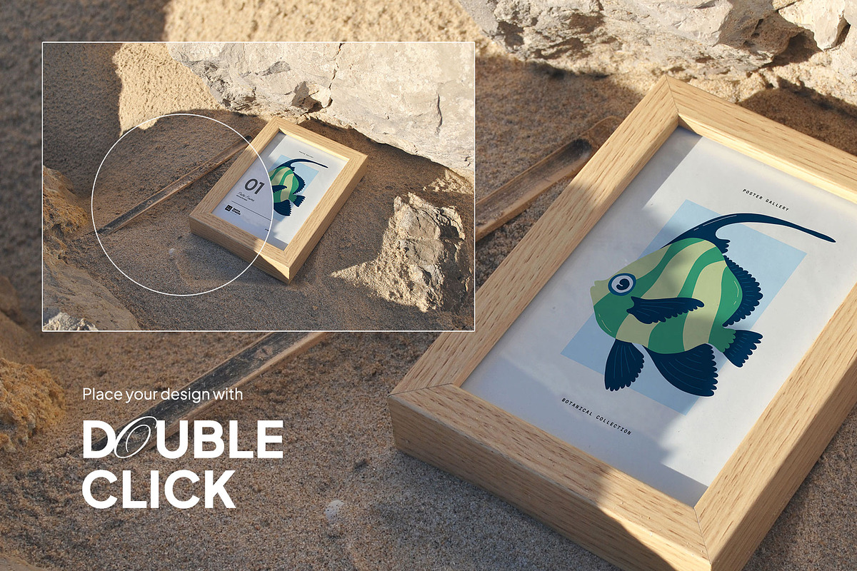 Ocean Sand | Frame Mockup, a Household Mockup by KetteCreate (Photo 8 of 16)